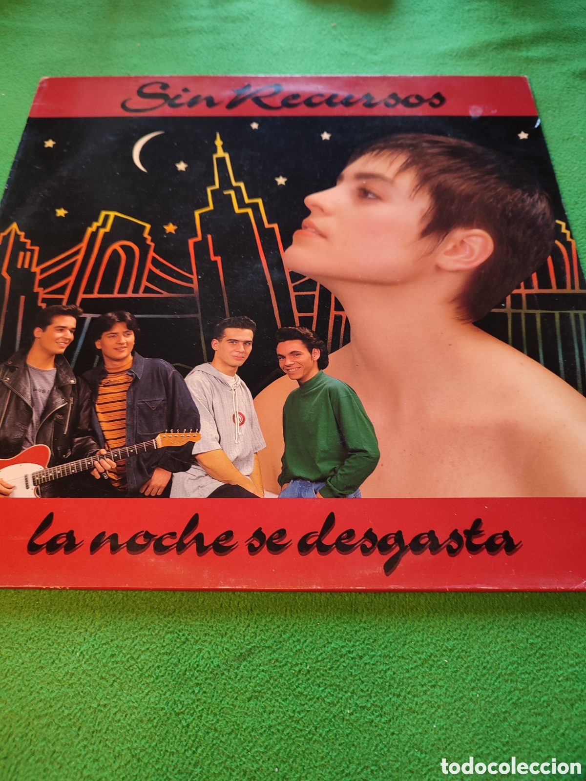 Discos de vinilo: Sin Recursos - La noche desgasta - Foto 1