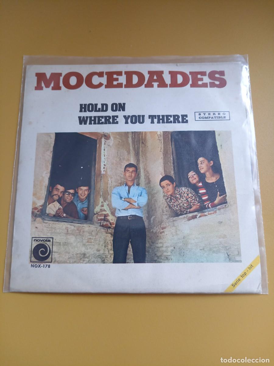 Discos de vinilo: Mocedades - Hold on / Where You there 1972 - Foto 1