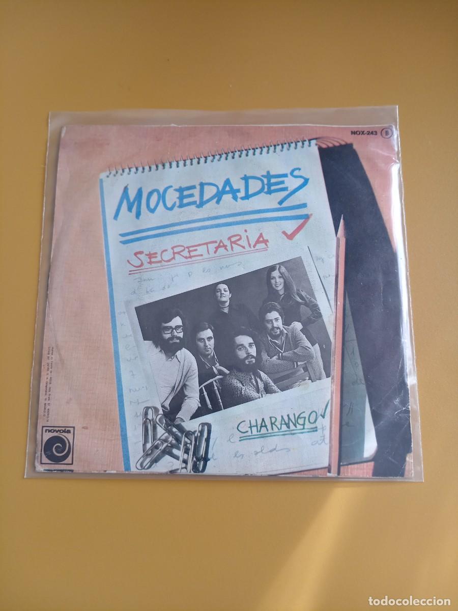 Discos de vinilo: Mocedades - Secretaria / Charango 1975 - Foto 2