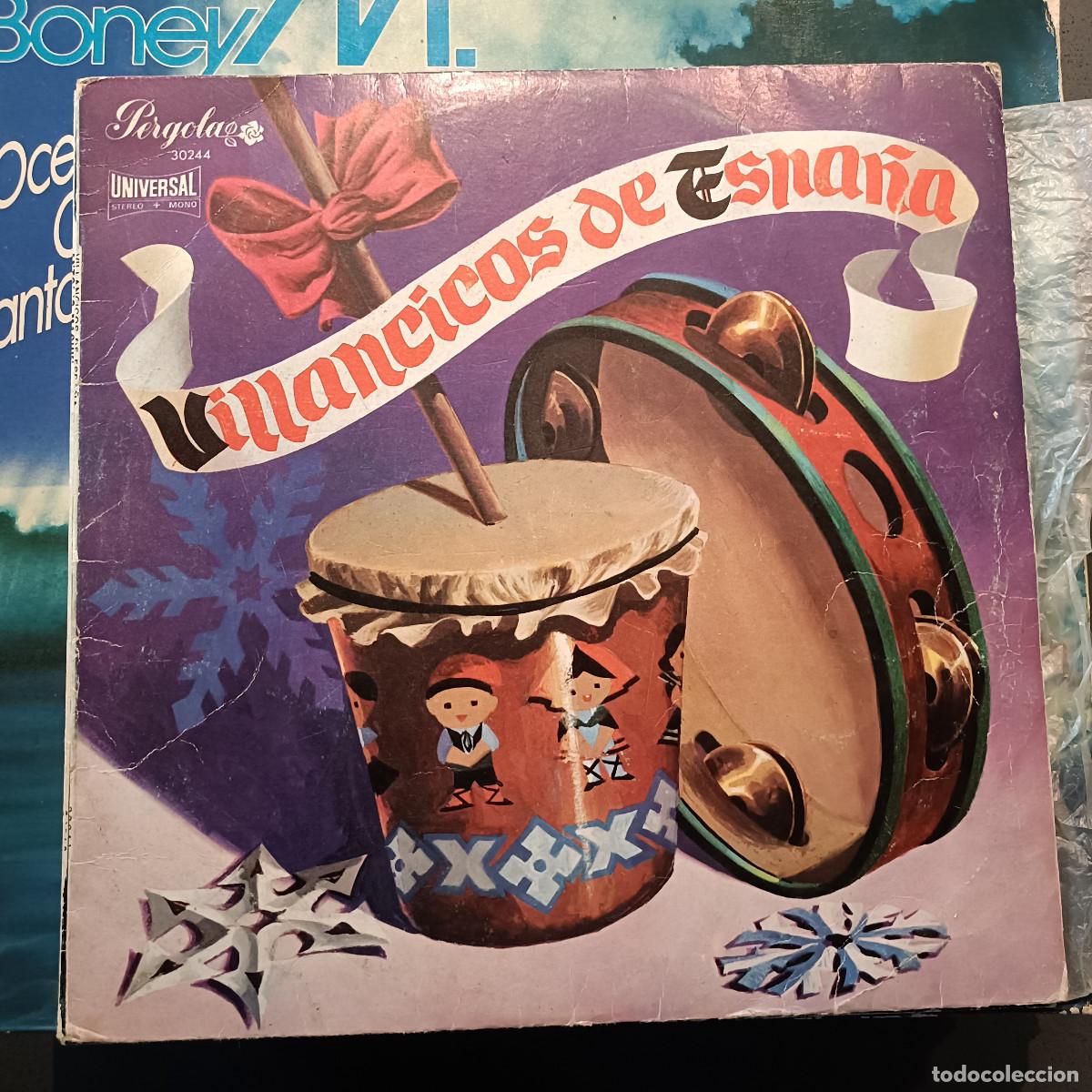 Discos de vinilo: Villancicos de Espa&ntilde;a - Coros de las Escuales Avemarianas - LP. sello P&eacute;rgola 1970