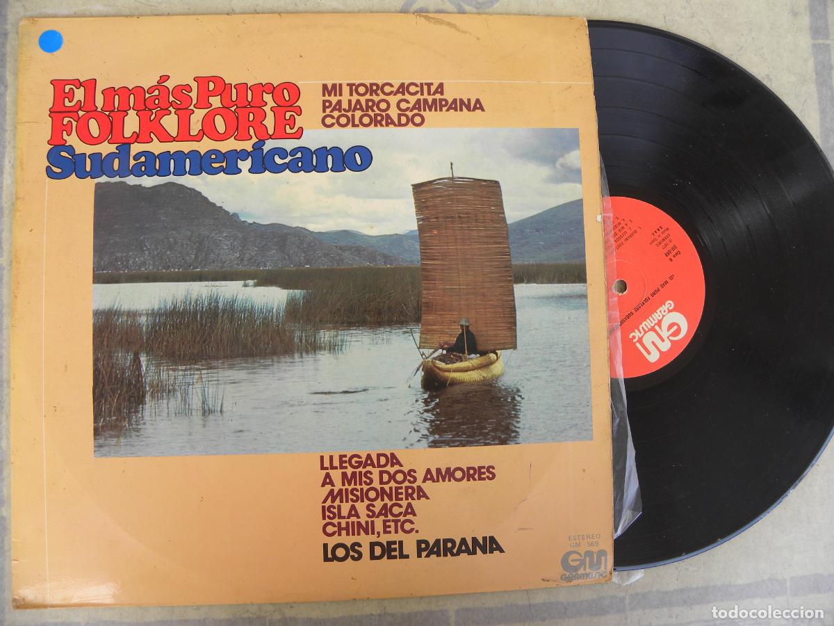Discos de vinilo: LOS DE PARANA -EL MAS PURO FOLKLORE SUDAMERICANO -LP 1977 -PEDIDO MINIMO 3 EUROS