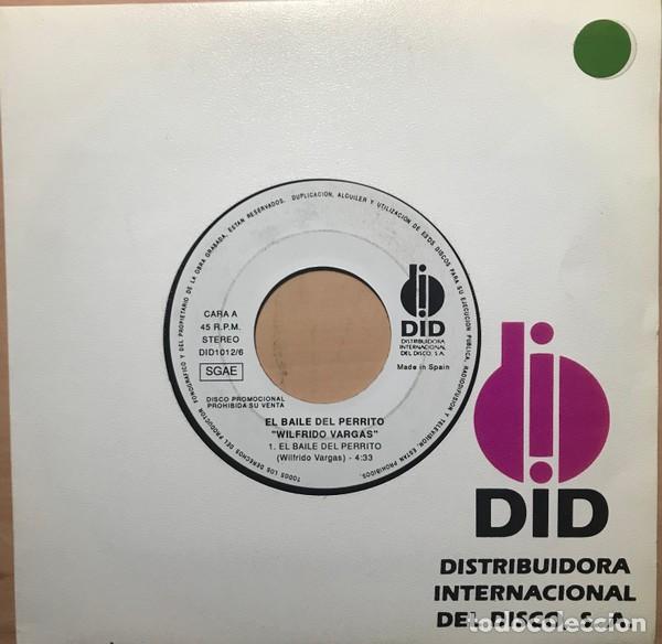 Discos de vinilo: Wilfrido Vargas - El Baile Del Perrito (7&rdquo;, Single) - Foto 1