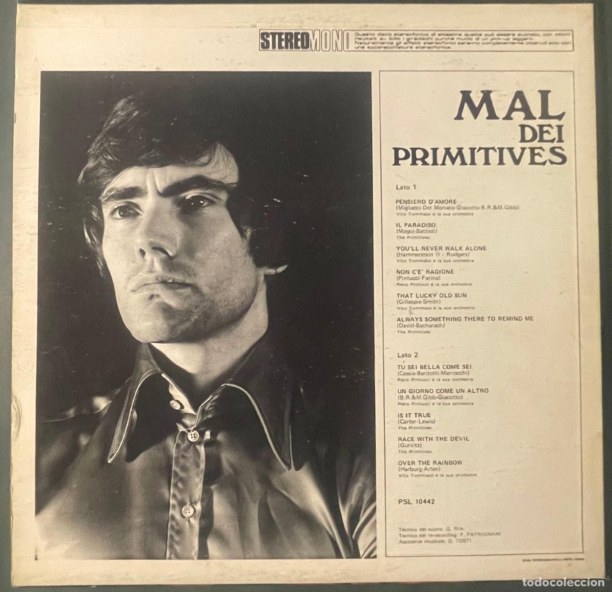 Discos de vinilo: MAL / MAL DEI PRIMITIVES (LP RCA 1969) ITALIA - Foto 2