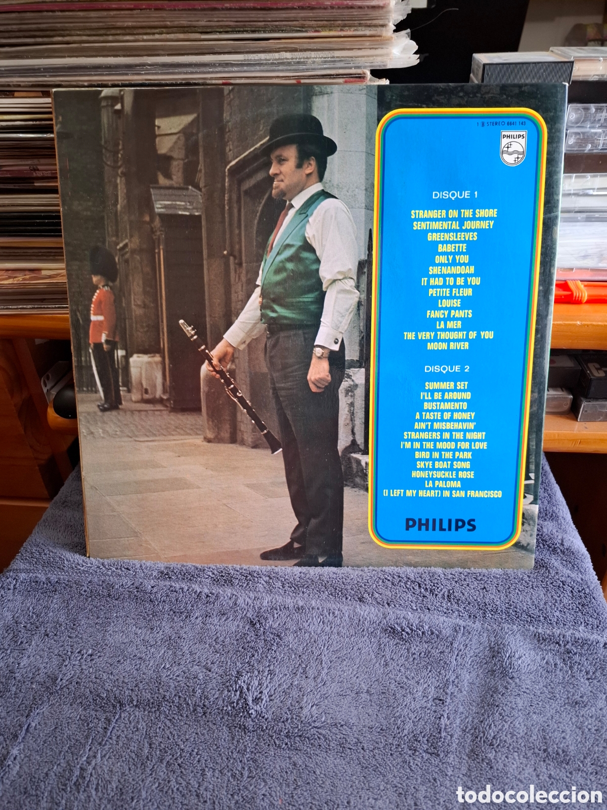 Discos de vinilo: Acker Bilk - L &Eacute;tonnante Clarinette, 2 Discos. - Foto 2