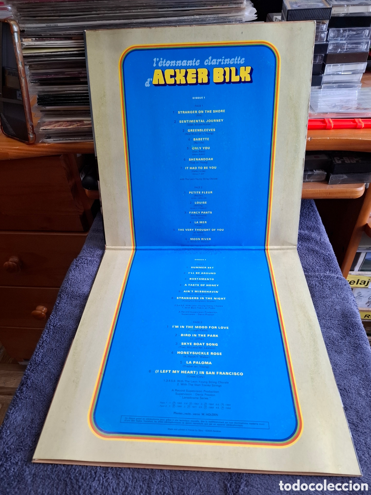 Discos de vinilo: Acker Bilk - L &Eacute;tonnante Clarinette, 2 Discos. - Foto 3