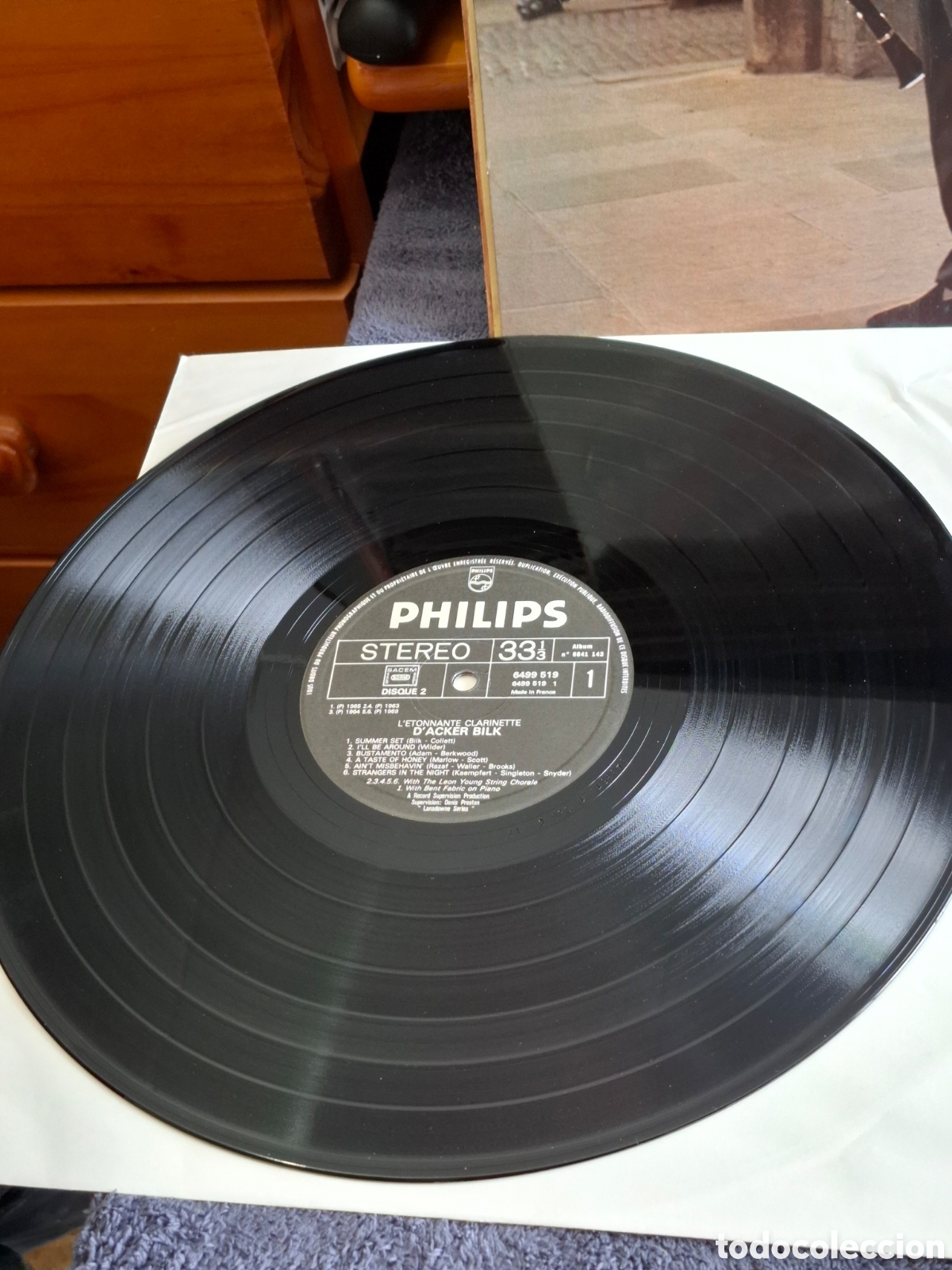 Discos de vinilo: Acker Bilk - L &Eacute;tonnante Clarinette, 2 Discos. - Foto 4
