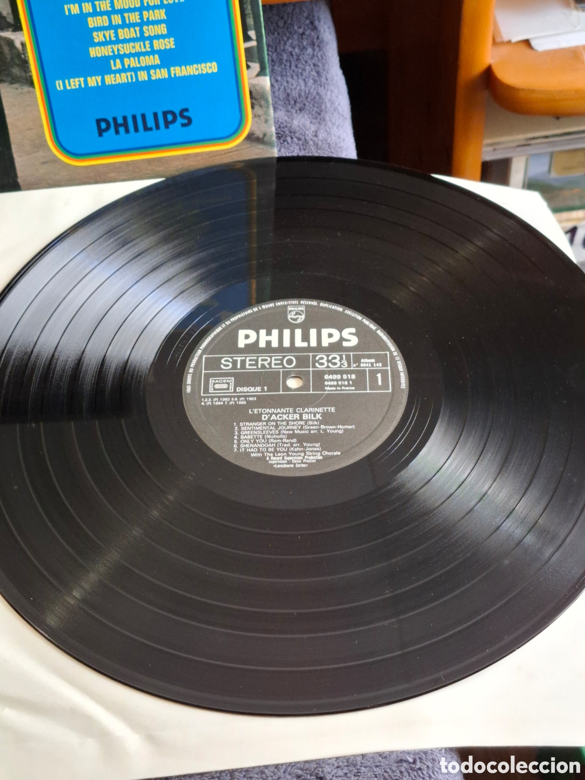 Discos de vinilo: Acker Bilk - L &Eacute;tonnante Clarinette, 2 Discos. - Foto 5