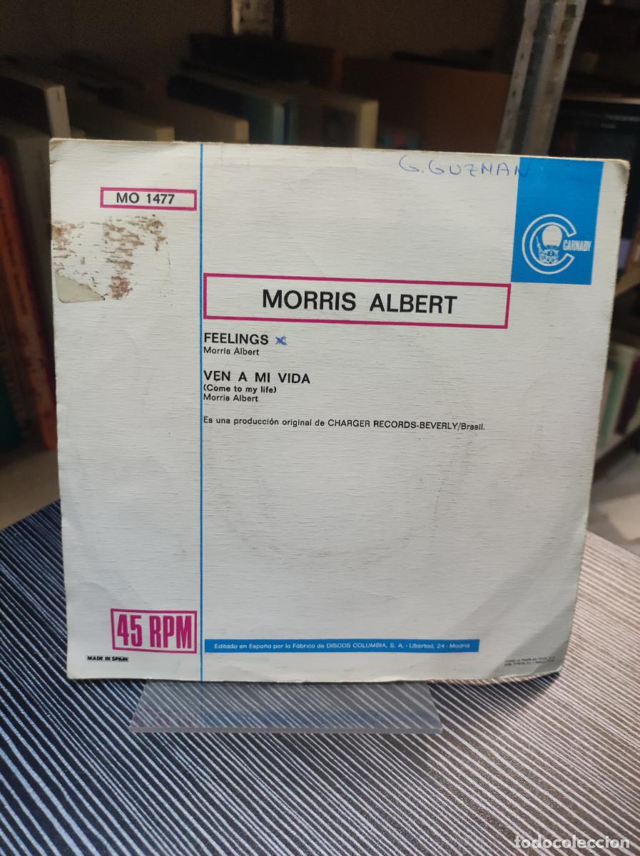 Discos de vinilo: Morris Albert &ndash; Feelings (Version Original) - Foto 2