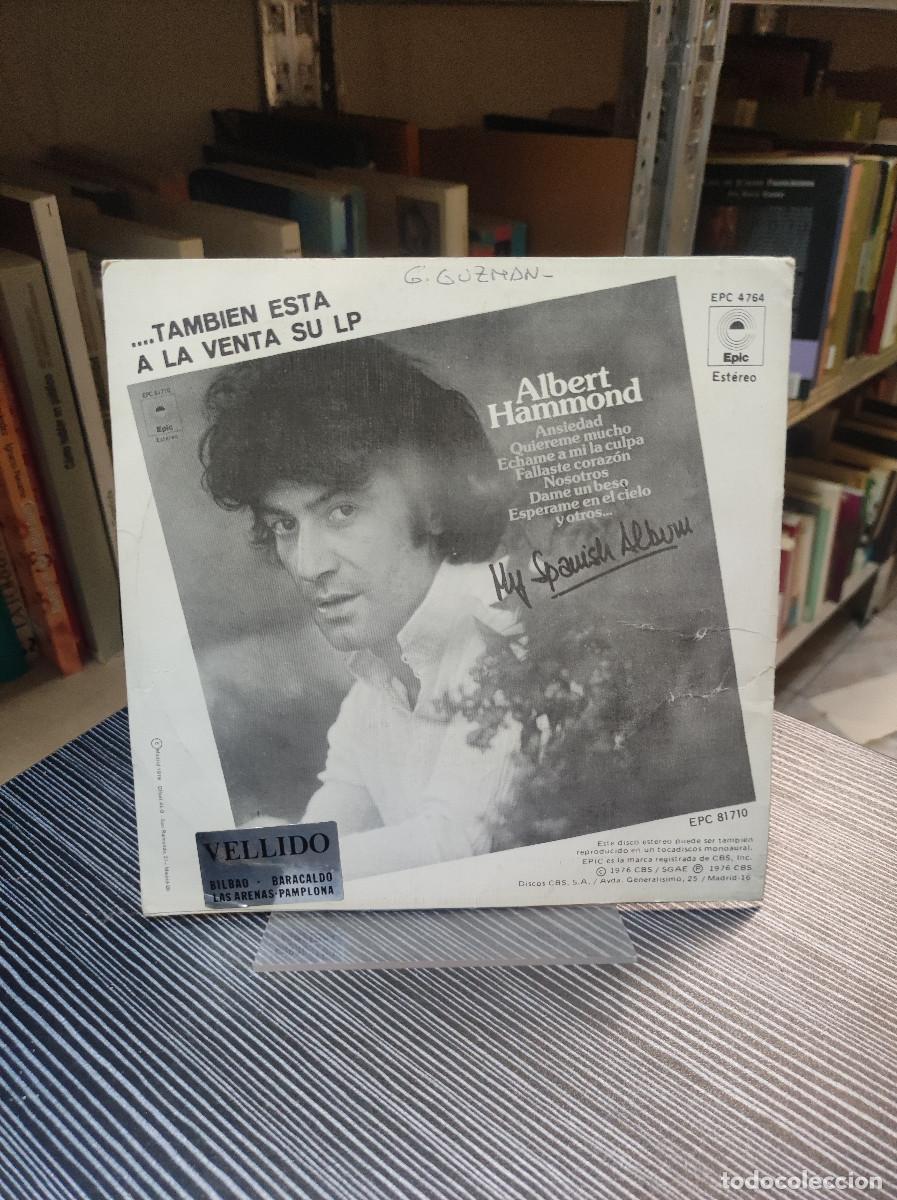 Discos de vinilo: Albert Hammond &ndash; Ansiedad - Foto 2