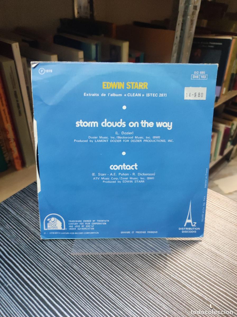 Discos de vinilo: Edwin Starr &ndash; Clean: Contact / Storm Clouds On The Way - Foto 2
