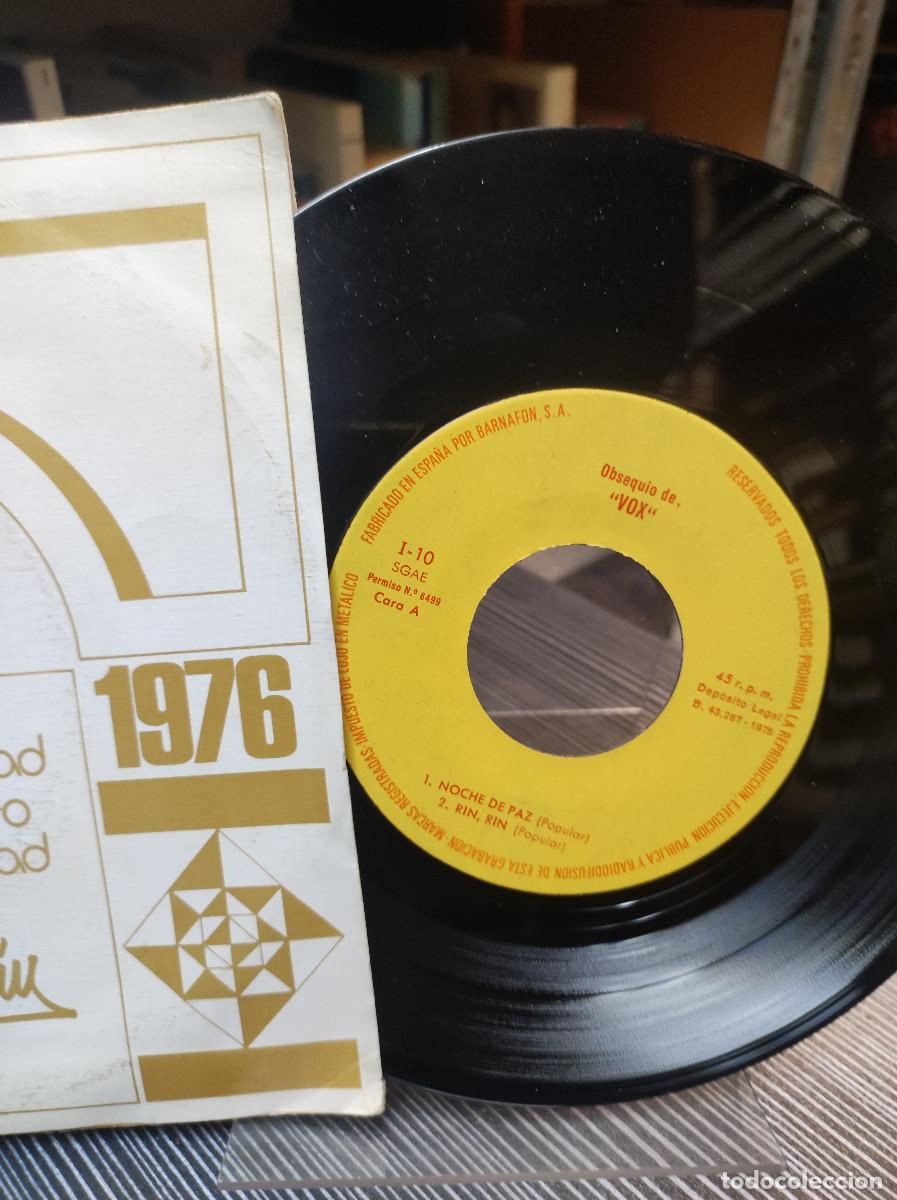 Discos de vinilo: OBSEQUIO DE VOX NOCHE DE PAZ RIN RIN - Foto 2