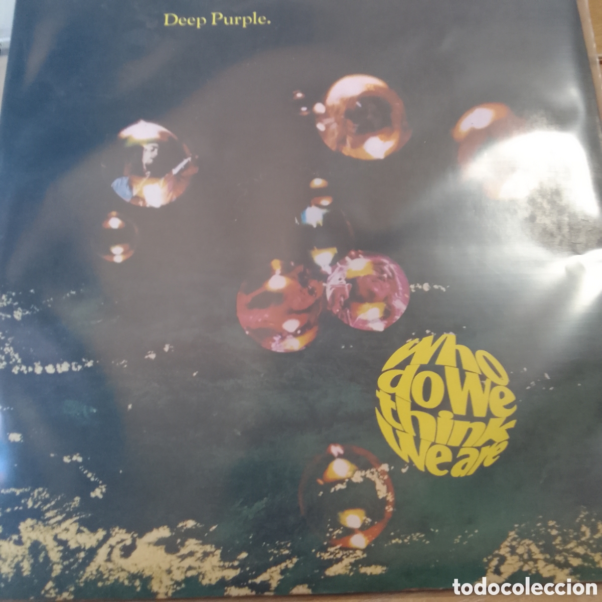 Discos de vinilo: DEEP PURPLE WHO DO WE THINK WE ARE - Foto 1