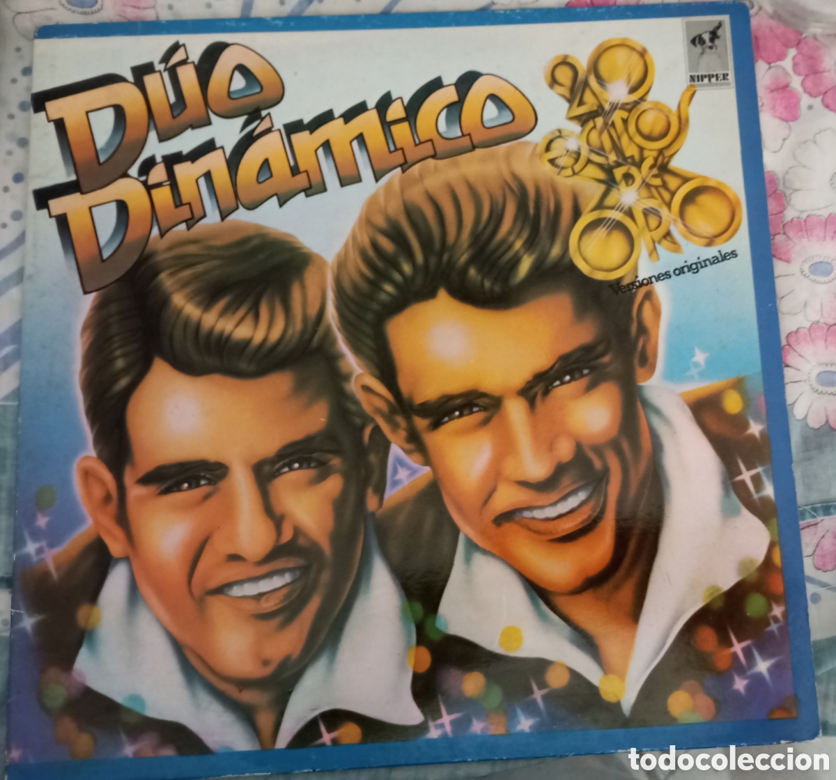 Discos de vinilo: Lp duo din&aacute;mico 20 &eacute;xitos de oro 1980 - Foto 1