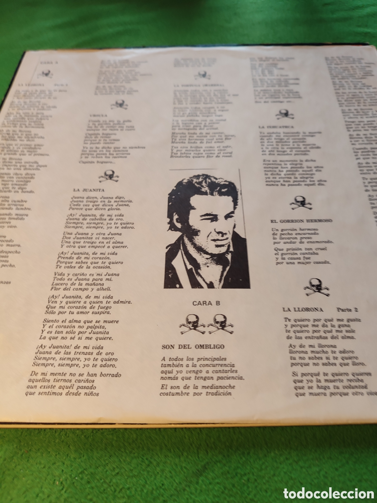 Discos de vinilo: &Oacute;scar Ch&aacute;vez - La llorona ed 1977 - Foto 2