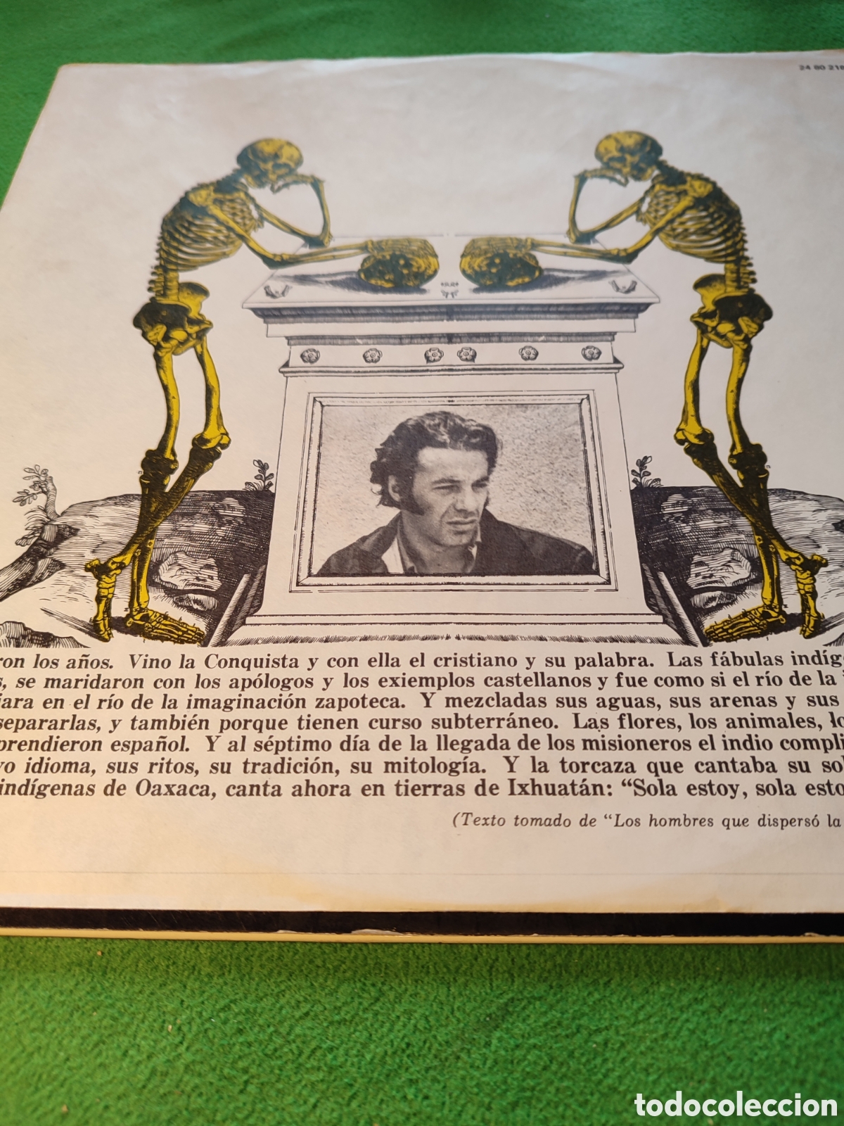 Discos de vinilo: &Oacute;scar Ch&aacute;vez - La llorona ed 1977 - Foto 3