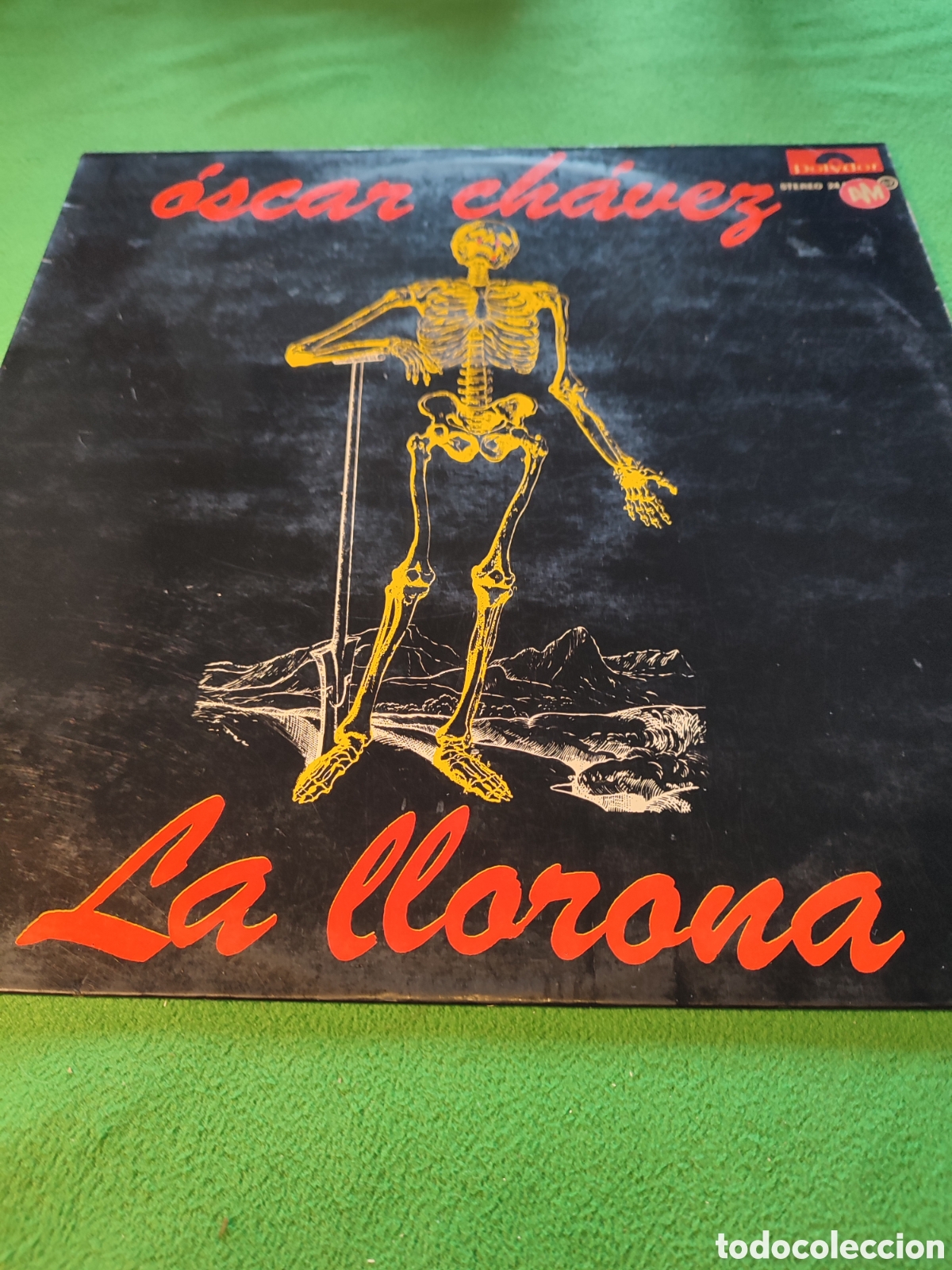 Discos de vinilo: &Oacute;scar Ch&aacute;vez - La llorona ed 1977 - Foto 1