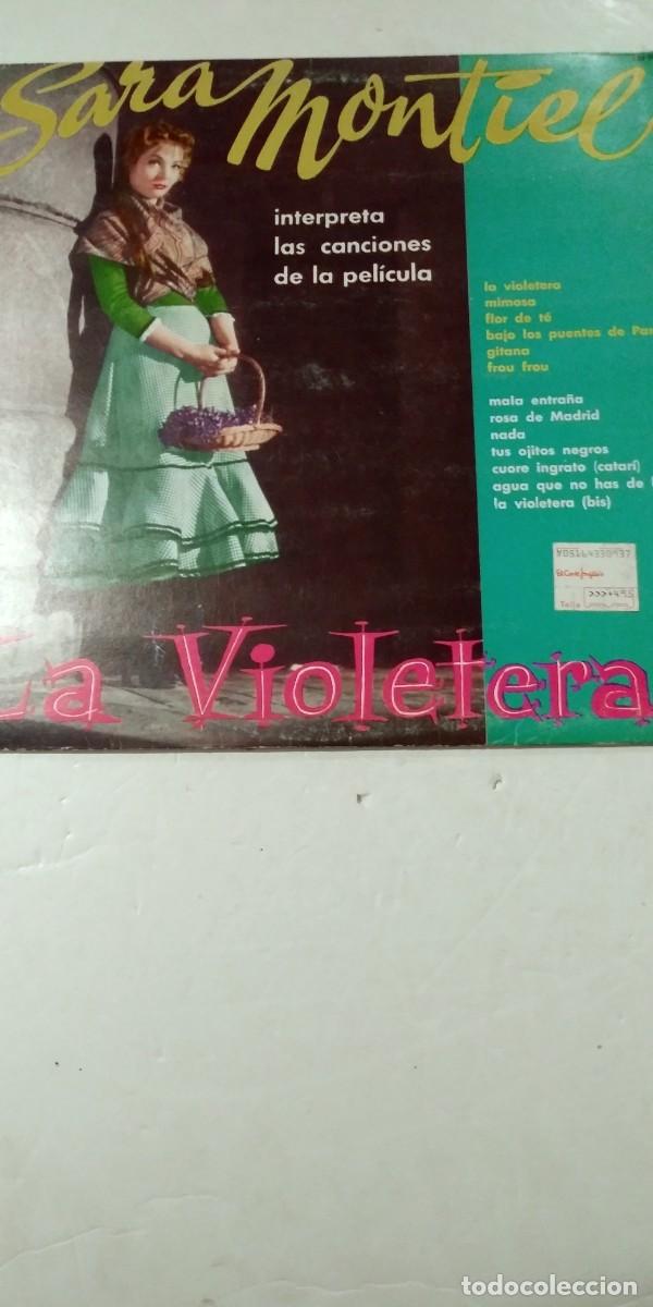 Discos de vinilo: La violetera Sara Montiel - Foto 1