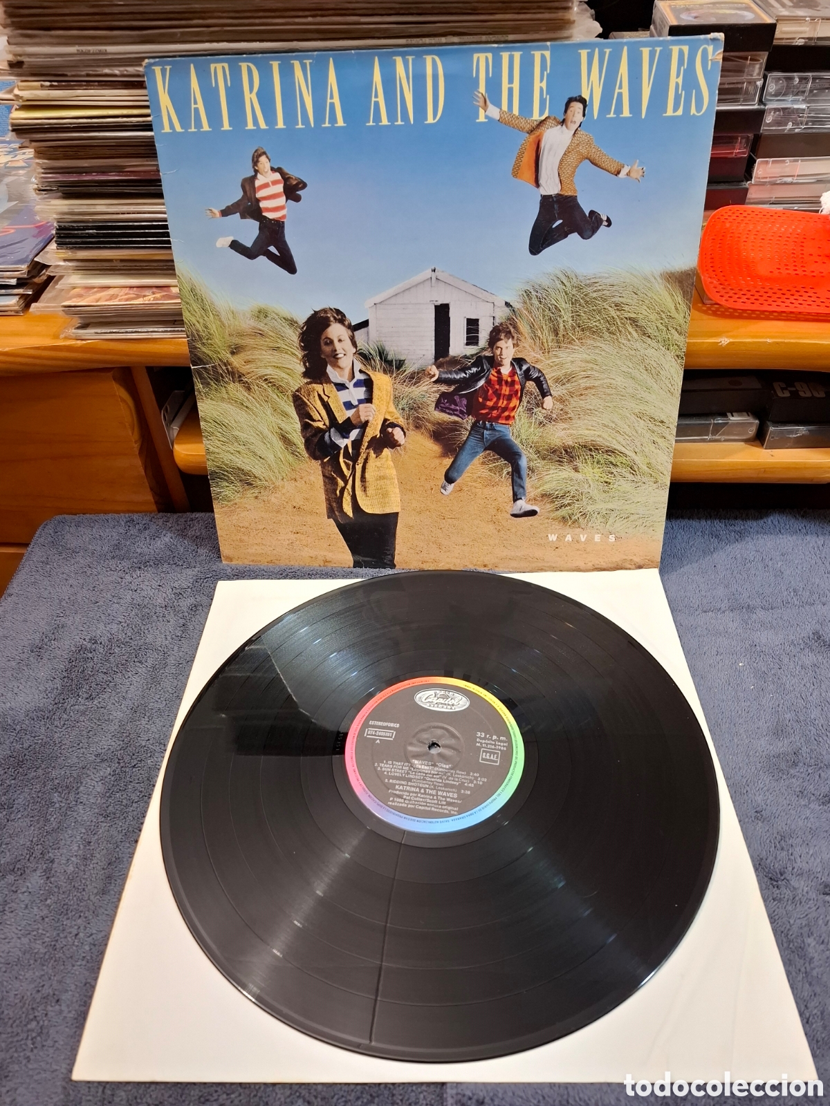 Discos de vinilo: Katri And The Waves, Capitol, Emi, 1986. - Foto 2