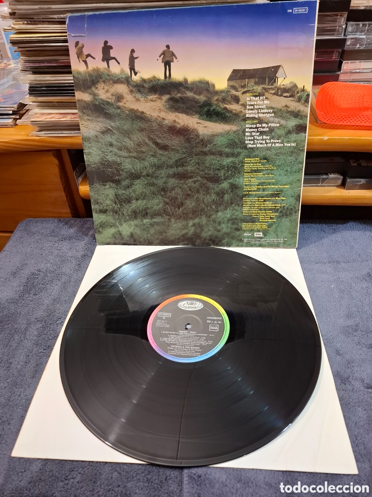 Discos de vinilo: Katri And The Waves, Capitol, Emi, 1986. - Foto 3