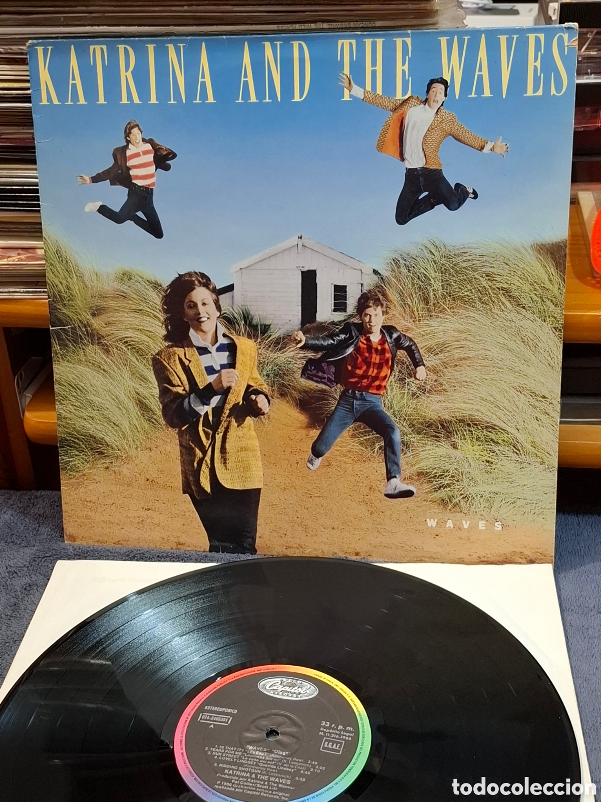 Discos de vinilo: Katri And The Waves, Capitol, Emi, 1986. - Foto 1