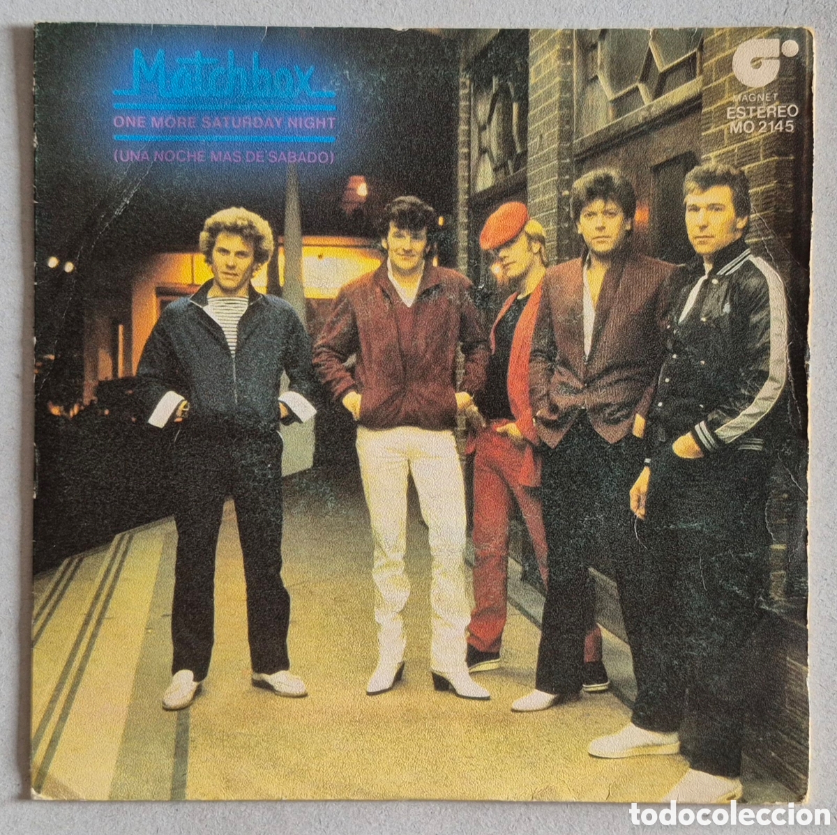 Discos de vinilo: SINGLE - MATCHBOX - ONE MORE SATURDAY NIGHT - 1982 - Foto 1