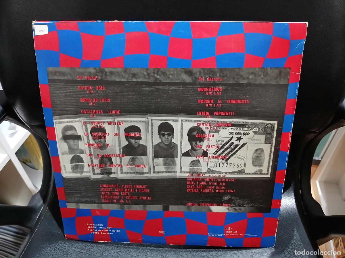 Discos de vinilo: DESPERDICIS CLINICS -COLLONS- (1987) LP DISCO VINILO - Foto 5