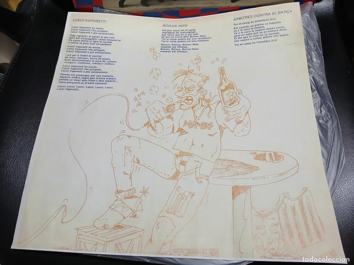 Discos de vinilo: DESPERDICIS CLINICS -COLLONS- (1987) LP DISCO VINILO - Foto 9