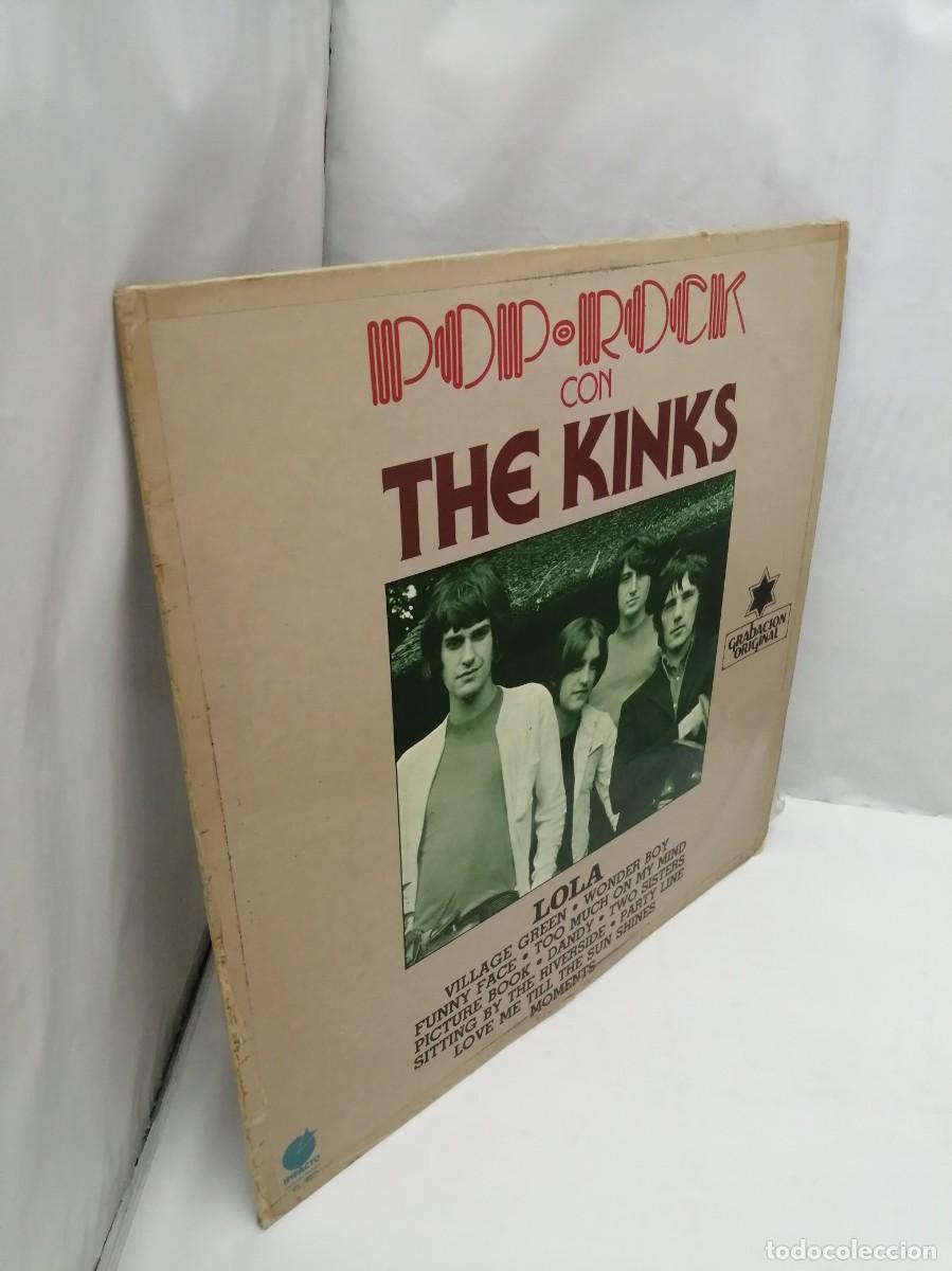 Discos de vinilo: THE KINKS: Pop Rock con The Kinks (LP Vinilo) - Foto 2