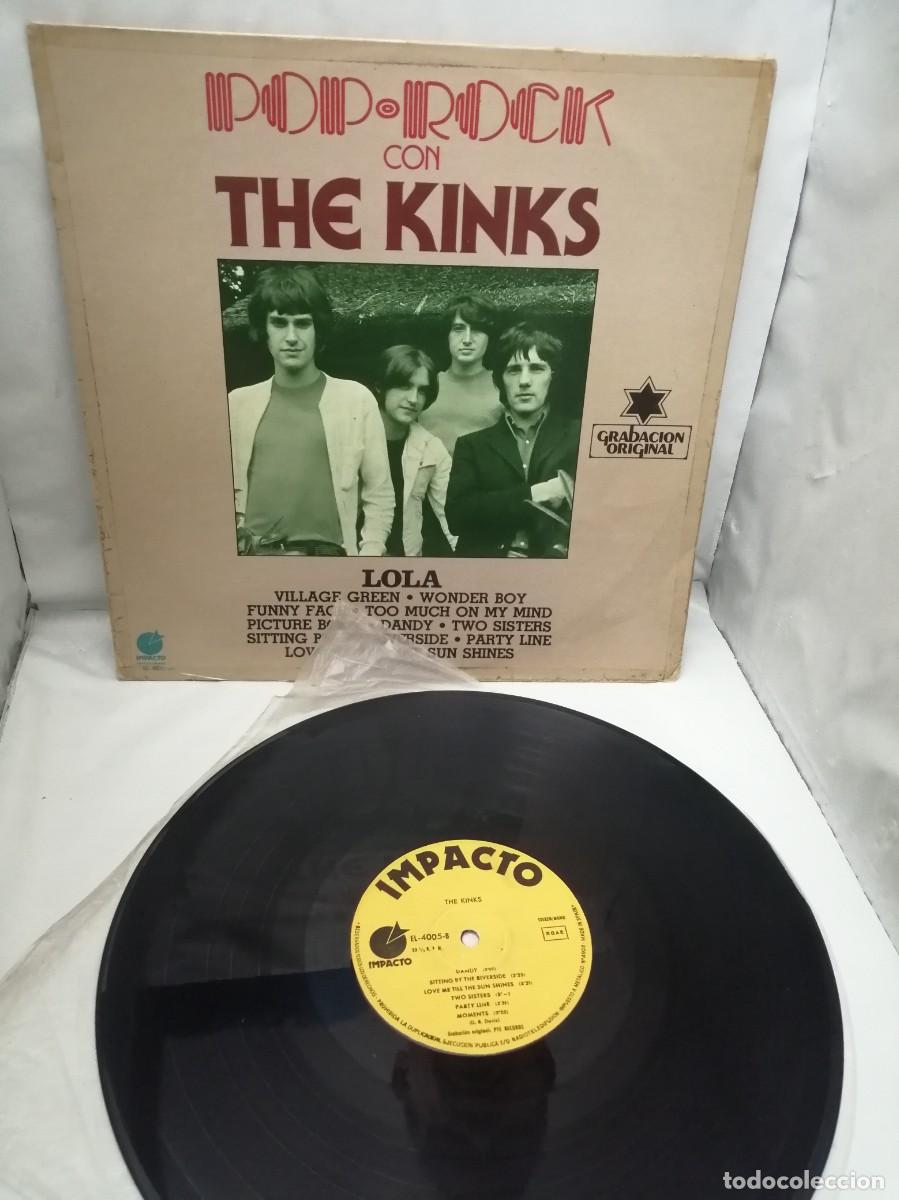 Discos de vinilo: THE KINKS: Pop Rock con The Kinks (LP Vinilo) - Foto 1
