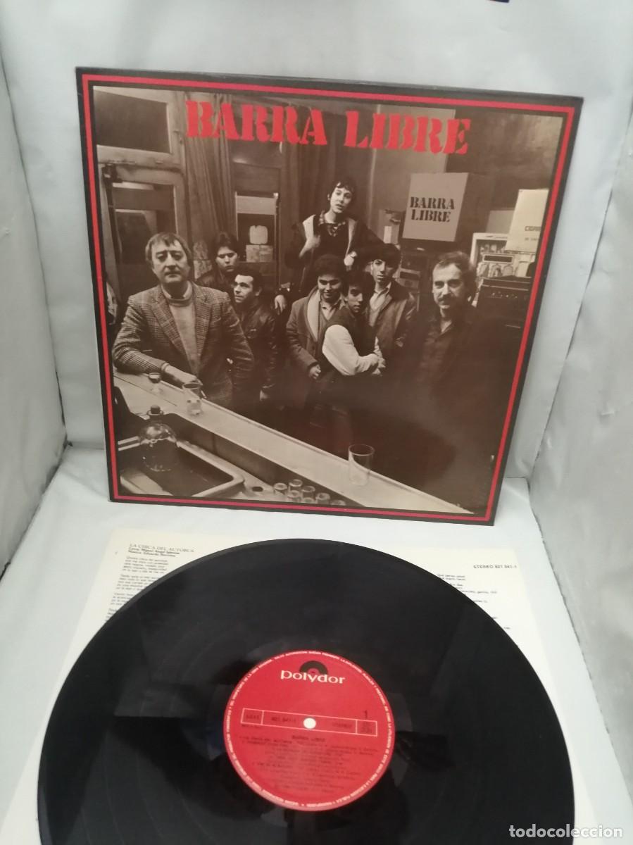Discos de vinilo: BARRA LIBRE (LP Vinilo, Polydor 1984) - Foto 1