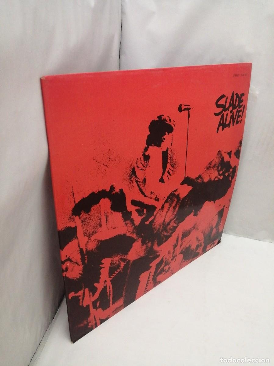 Discos de vinilo: SLADE ALIVE (LP Vinilo, Polydor 1972) - Foto 2