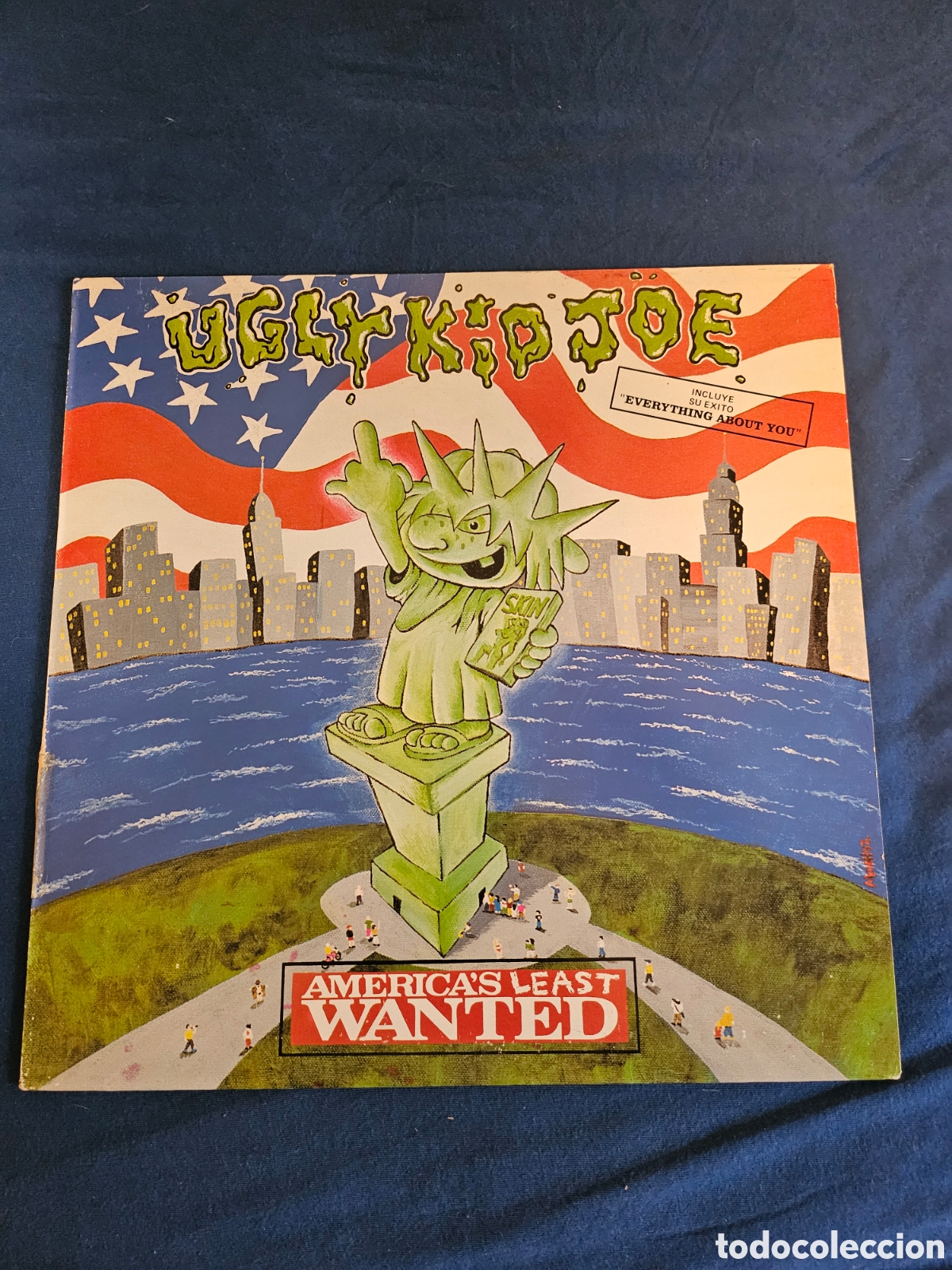 Vinyl-Schallplatten: Ugly Kid Joe Vinilo original A&ntilde;o 1992 American least wanted
