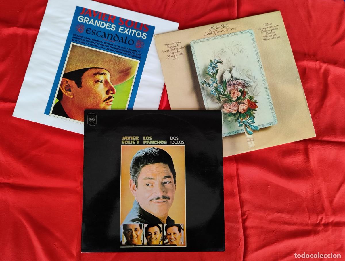 Discos de vinilo: TRES LP&acute;S DE JAVIER SOL&Iacute;S. - Foto 1