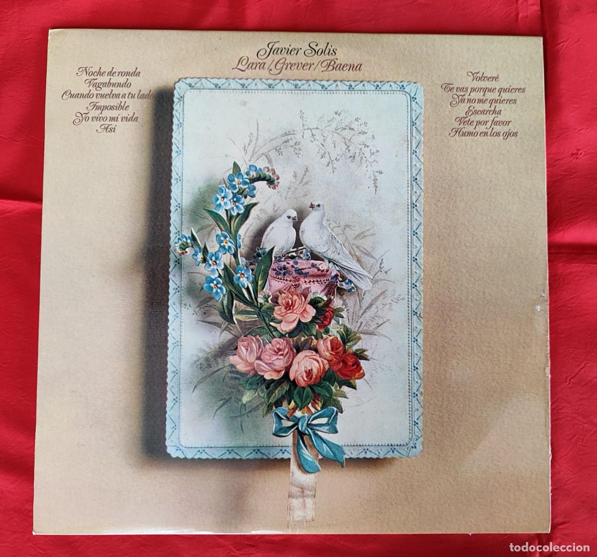 Discos de vinilo: TRES LP&acute;S DE JAVIER SOL&Iacute;S. - Foto 8