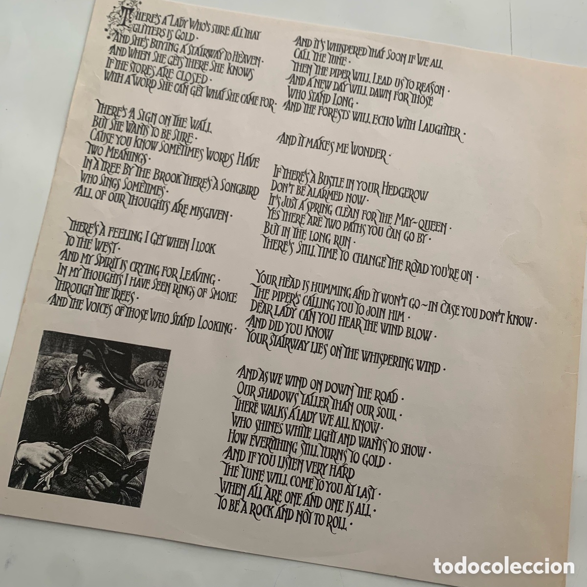 Discos de vinilo: lp Led Zeppelin &lrm;&ndash; Untitled edicion espa&ntilde;ola - Foto 5