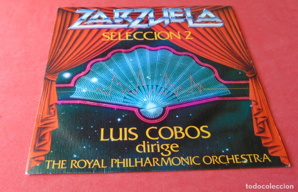 Discos de vinilo: LUIS COBOS - ZARZUELA SELECCION 2 - SINGLE VINILO 1982 - Foto 1