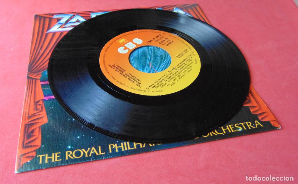 Discos de vinilo: LUIS COBOS - ZARZUELA SELECCION 2 - SINGLE VINILO 1982 - Foto 5