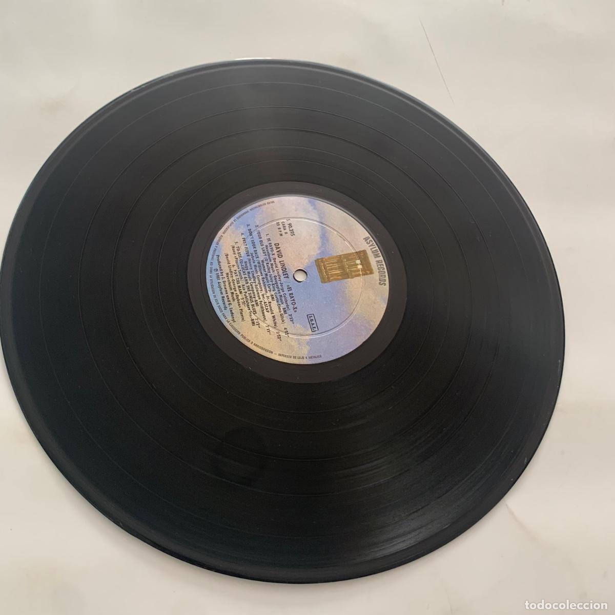 Discos de vinilo: lp David Lindley &lrm;&ndash; El Rayo-X edicion espa&ntilde;ola de 1981 - Foto 6