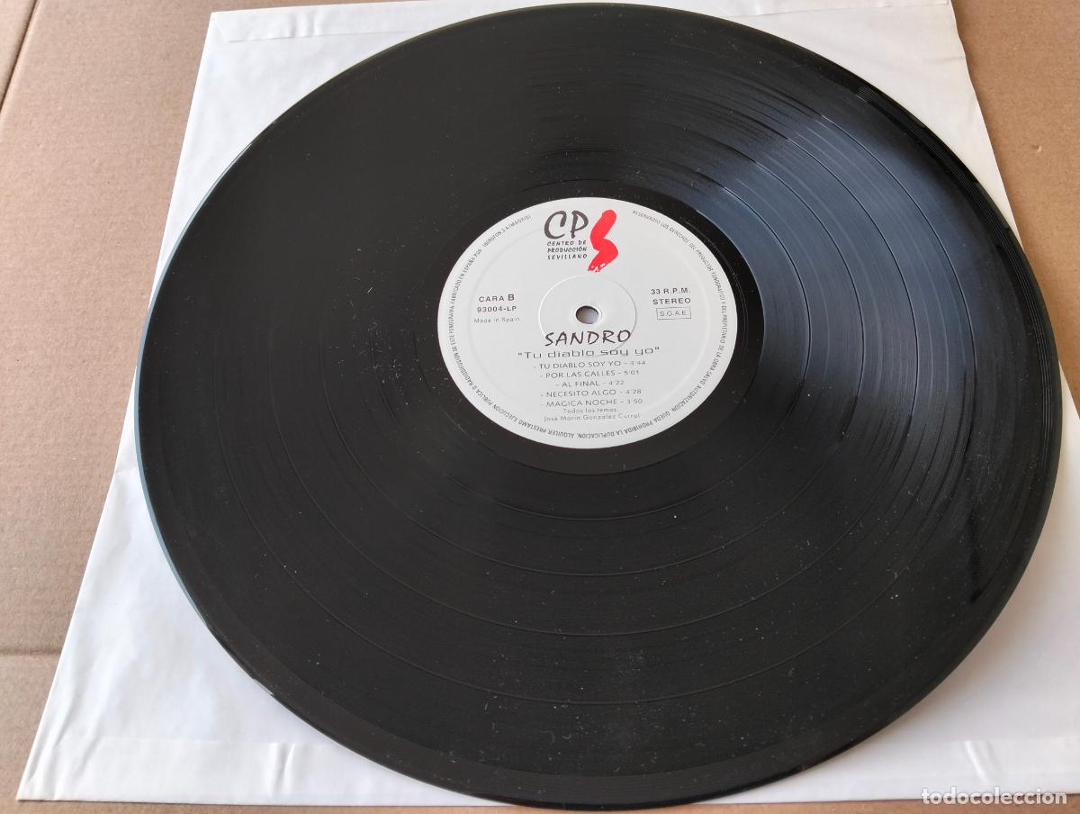 Discos de vinilo: DISCO LP, SANDRO - TU DIABLO SOY YO - Foto 5