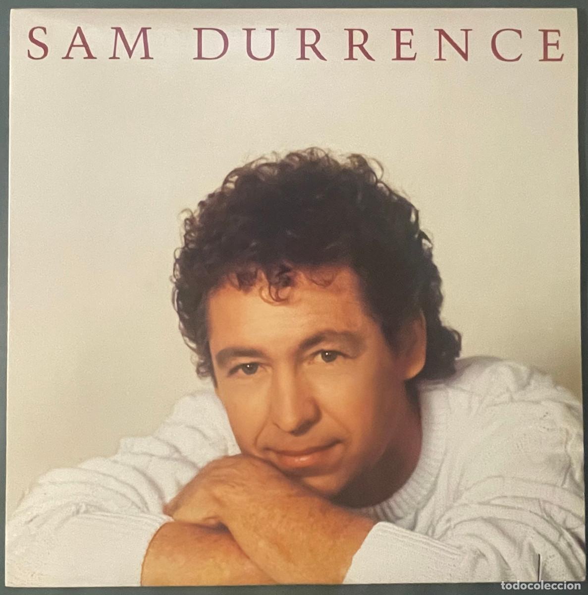 Discos de vinilo: SAM DURRENCE / SAM DURRENCE (LP RCA 1987) CANADA - Foto 1