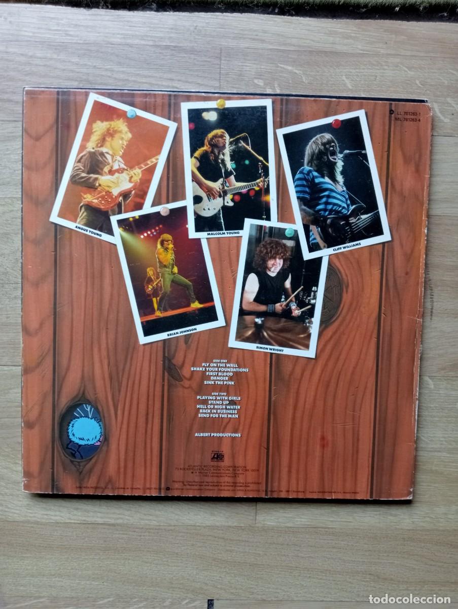 Discos de vinilo: AC/DC - Fly On The Wall (LP, Album) 1985 insert - Foto 2