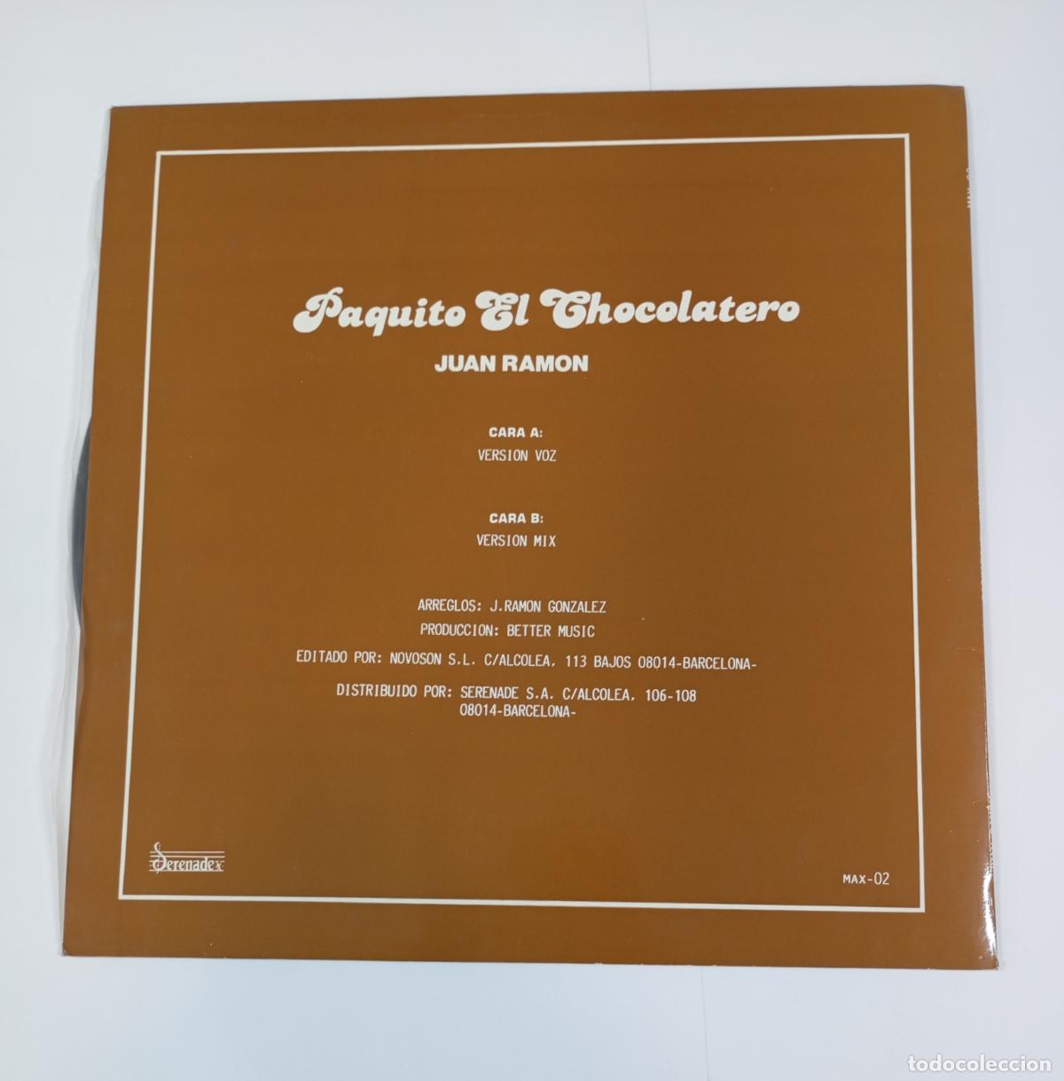 Discos de vinilo: Paquito El Chocolatero. Maxi-Single. TDKLP19 - Foto 2