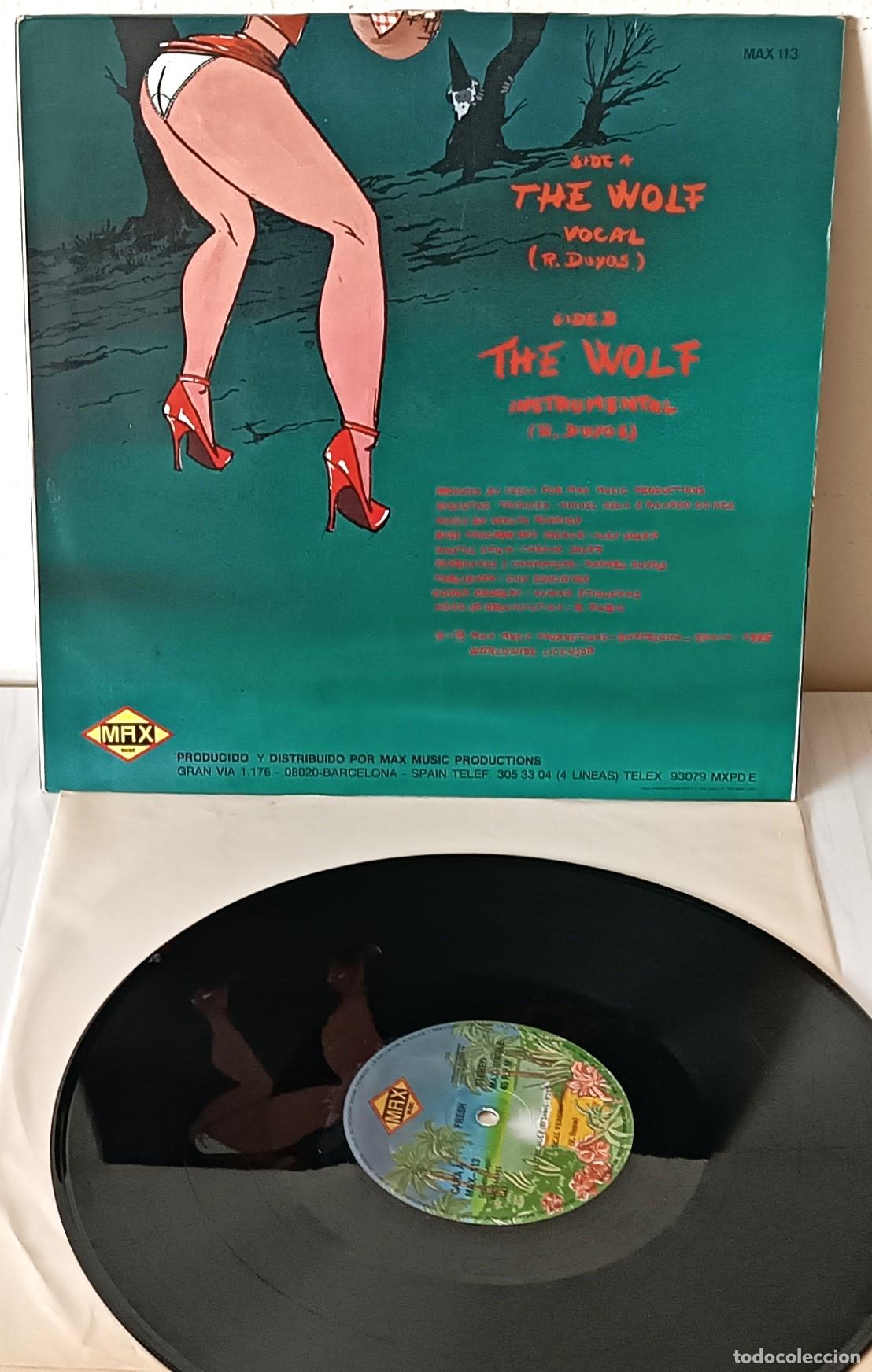 Discos de vinilo: FRESH - THE WOLF MAXI MAX MUSIC - 1985 - Foto 2