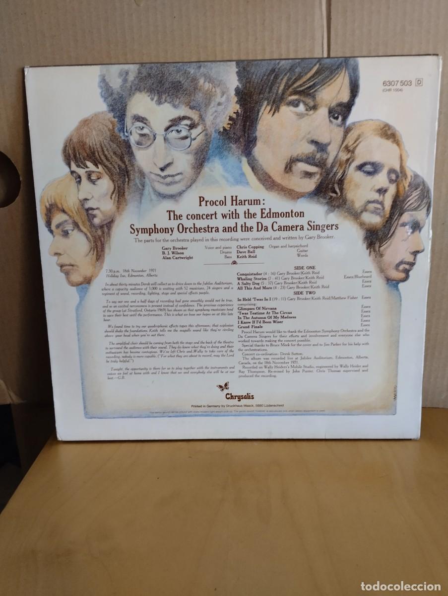 Discos de vinilo: PROCOL HARUM ----- LIVE - Foto 2