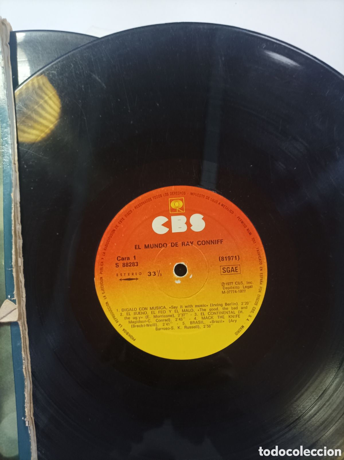 Discos de vinilo: EL MUNDO DE RAY CONIFF. CBS. 1977. - Foto 2