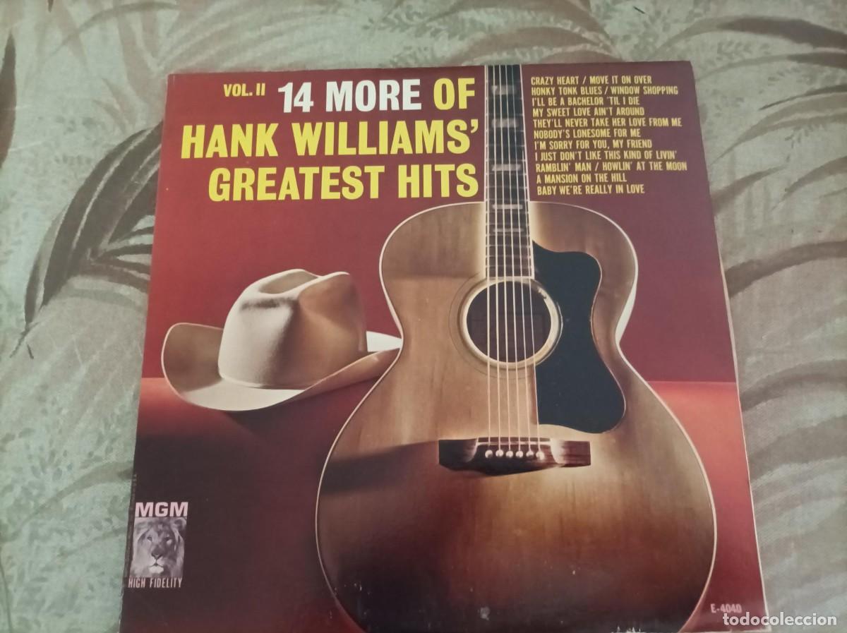 Discos de vinilo: Hank Williams lp original USA - Foto 1