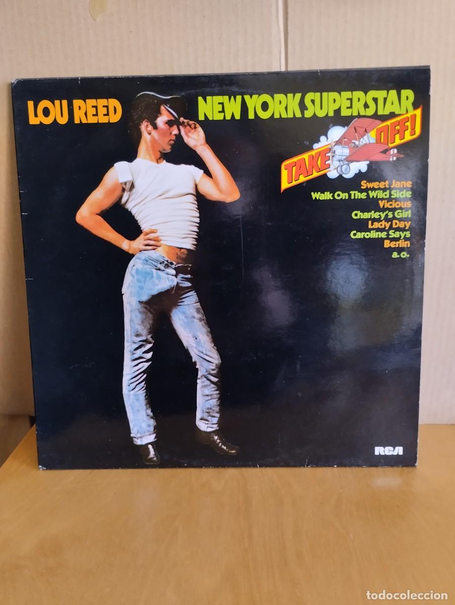 Discos de vinilo: LOU REED ------- NEW YORK SUPERSTAR - Foto 1