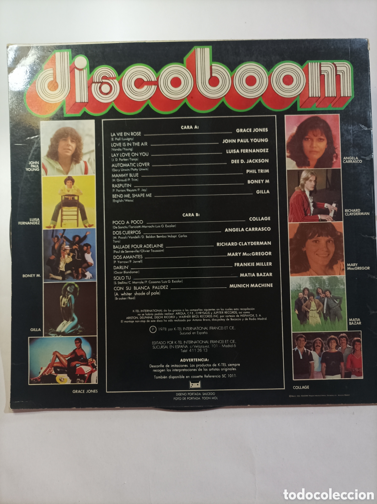 Discos de vinilo: DISCOBOOM. K-TEL. 1978. - Foto 3