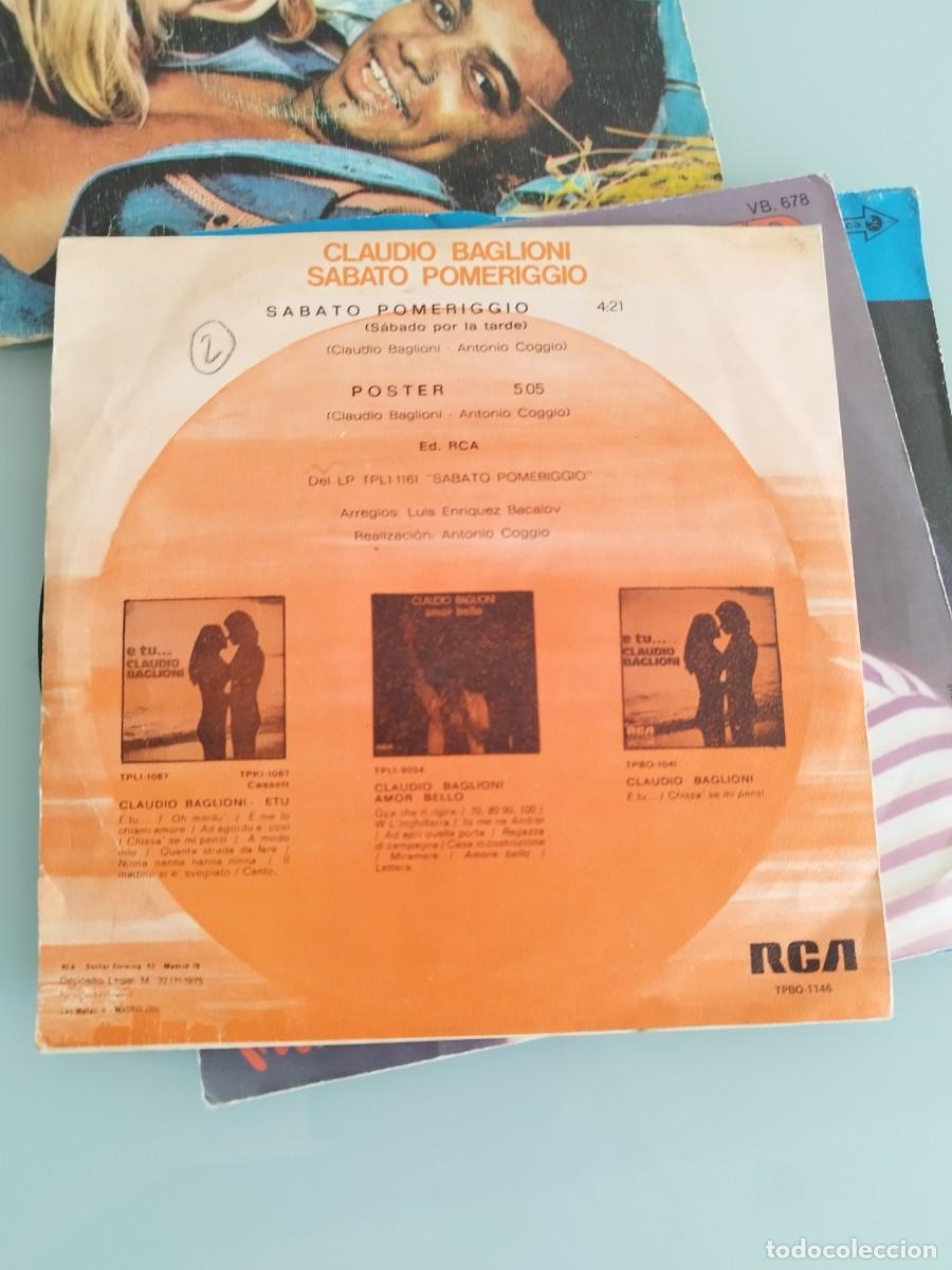 Discos de vinilo: Lote de 6 vinilos singles de 7&rdquo;, los de las fotos. - Foto 5
