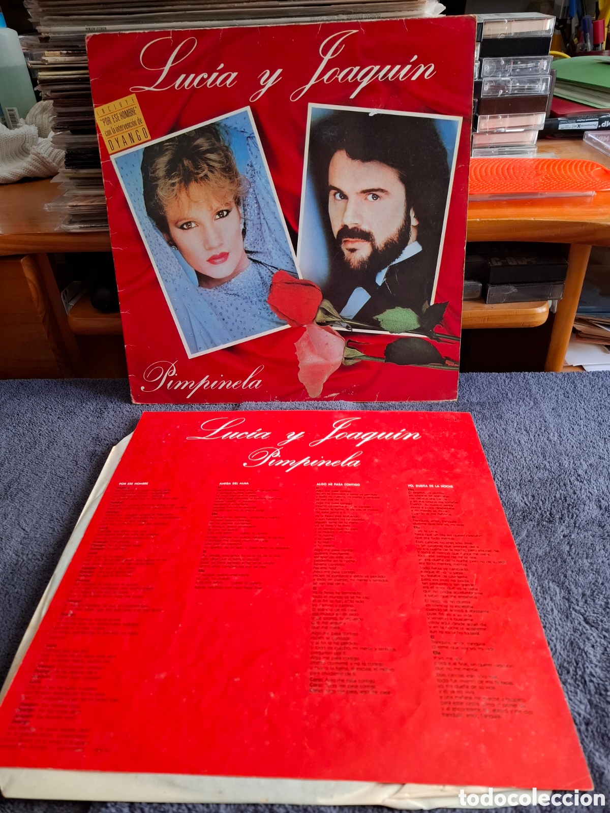 Disques de vinyle: Luc&iacute;a Y Joaqu&iacute;n- Pimpinela, Cbs, 1985.